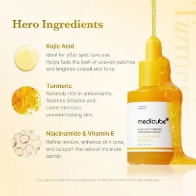 Picture of MEDICUBE Kojic Acid Turmeric Niacinamide Serum 30ml