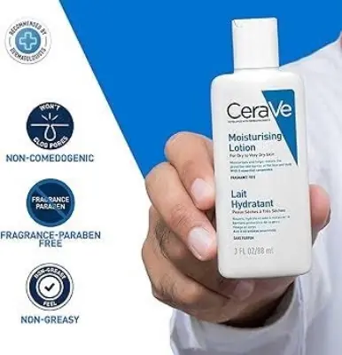 Picture of CeraVe Moisturising Lotion For Dry to Very Dry Skin (88ml)