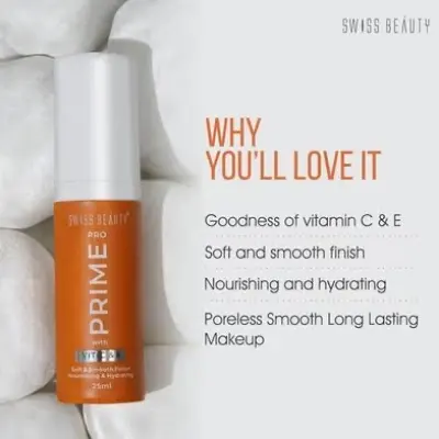 Picture of Swiss Beauty Pro Primer With VIT C and E - 25 ml