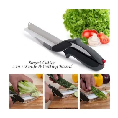 Picture of Smart Cutter Knife/Chopper/Slicer/Scissor With Built In Cutting Board with lock