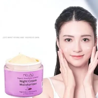 Picture of MELAO Organic Retinol Moisturizer Nourishing Night Cream Hyaluronic Anti-wrinkle Skin Care -50gm