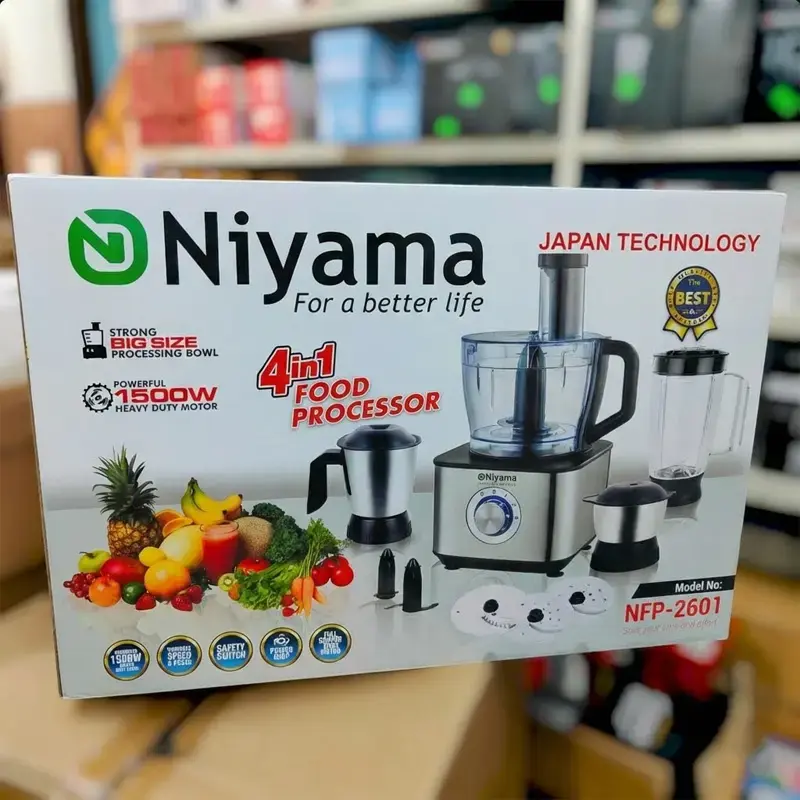 Picture of Niyama 1500W Multifunctional Food Processor (NFP-2601)