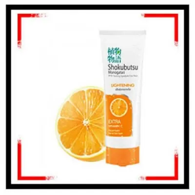 Picture of Shokubutsu Monogatari Facial Foam Lightening 100ml Orange