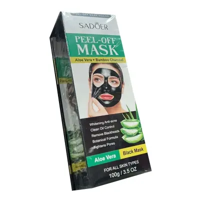 Picture of Sadoer Charcoal Blackhead Remover Peel Off Mask