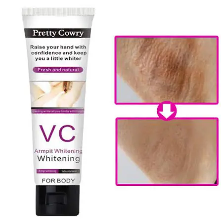 Picture of Pretty cowry VC Underarm Whitening Cream for Bikini Elbow Armpit Knee Dark Area Lightening-50gm