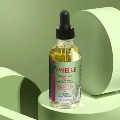 Picture of MIELLE Rosemary Mint Scalp & Hair Strengthening Oil- 59ml