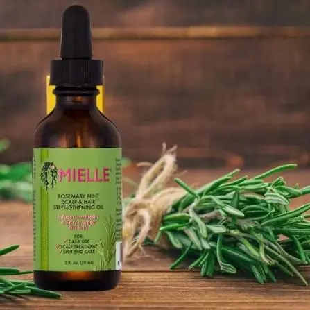 Picture of MIELLE Rosemary Mint Scalp & Hair Strengthening Oil- 59ml