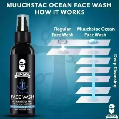 Picture of Muuchstac Ocean Face Wash for Men (100 ml)