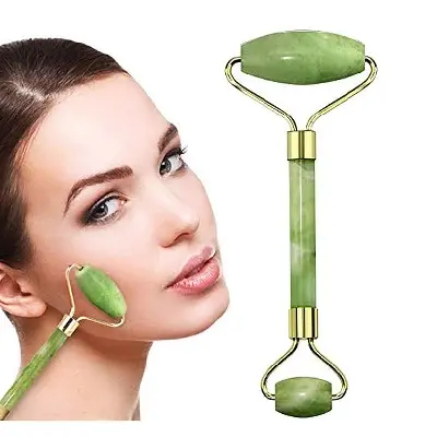 Picture of Natural Jade Roller Anti-Aging Facial Skin Massager Face Roller Quality Product
