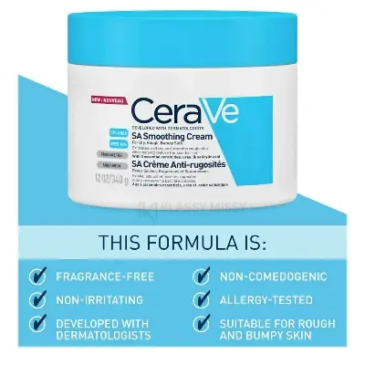 Picture of CeraVe SA Smoothing Cream For Dry, Rough, Bumpy Skin 340g
