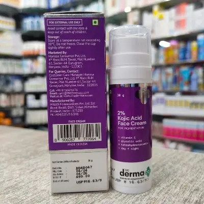 Picture of The Derma Co 2% Kojic Acid Face Cream - 30g
