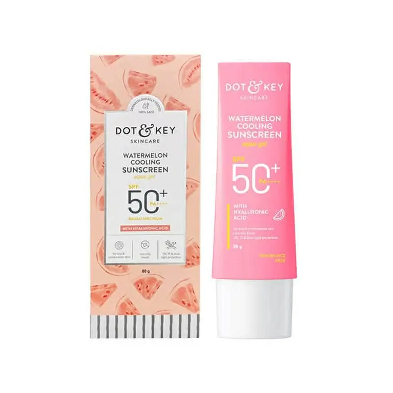 Picture of Dot & Key Watermelon Hyaluronic Cooling Sunscreen SPF 50 PA Plus - 80g