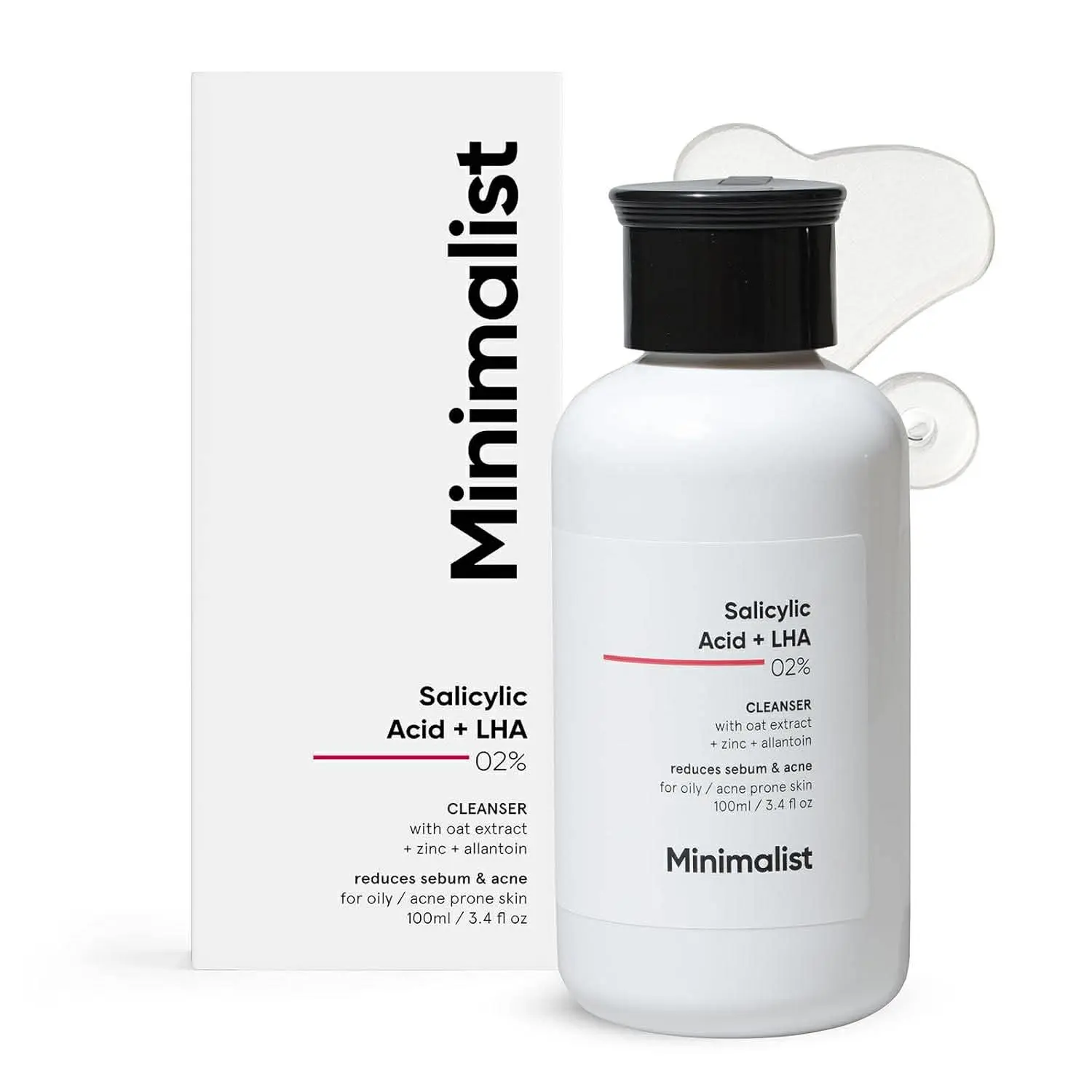 Picture of Minimalist Salicylic Acid + LHA 2% Cleanser - 100ml