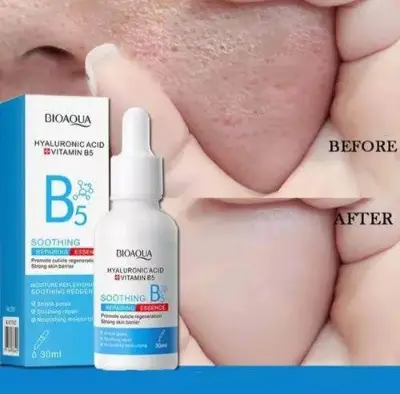 Picture of BIOAQUA Hyaluronic Acid Vitamin B5 Soothing Repair Face Essence Moisturizing Facial Skincare Shrink Pores 30ml
