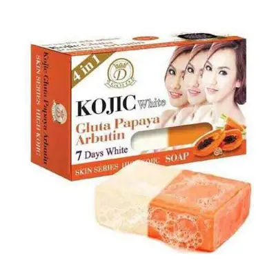 Picture of Kojic White Gluta Papaya Arbutin 7 Days White Soap 4in 1