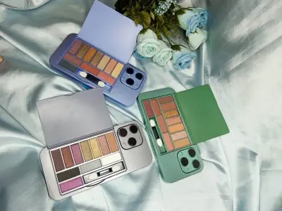 Picture of 2 In 1 Mirror + iPhone Eyeshadow Palette