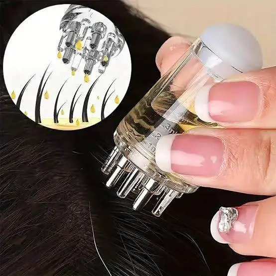 Picture of Mini Portable Scalp Applicator – Liquid Comb for Roots Massage, Hair Growth Serum & Oil Application