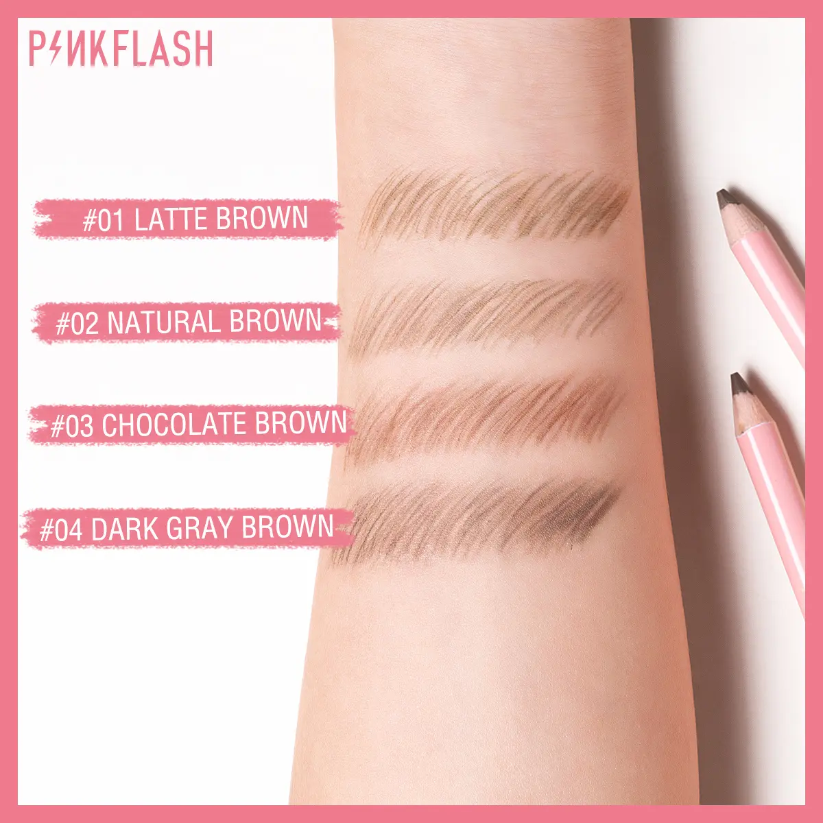 Picture of PINKFLASH Waterproof Auto Eyebrow Pencil