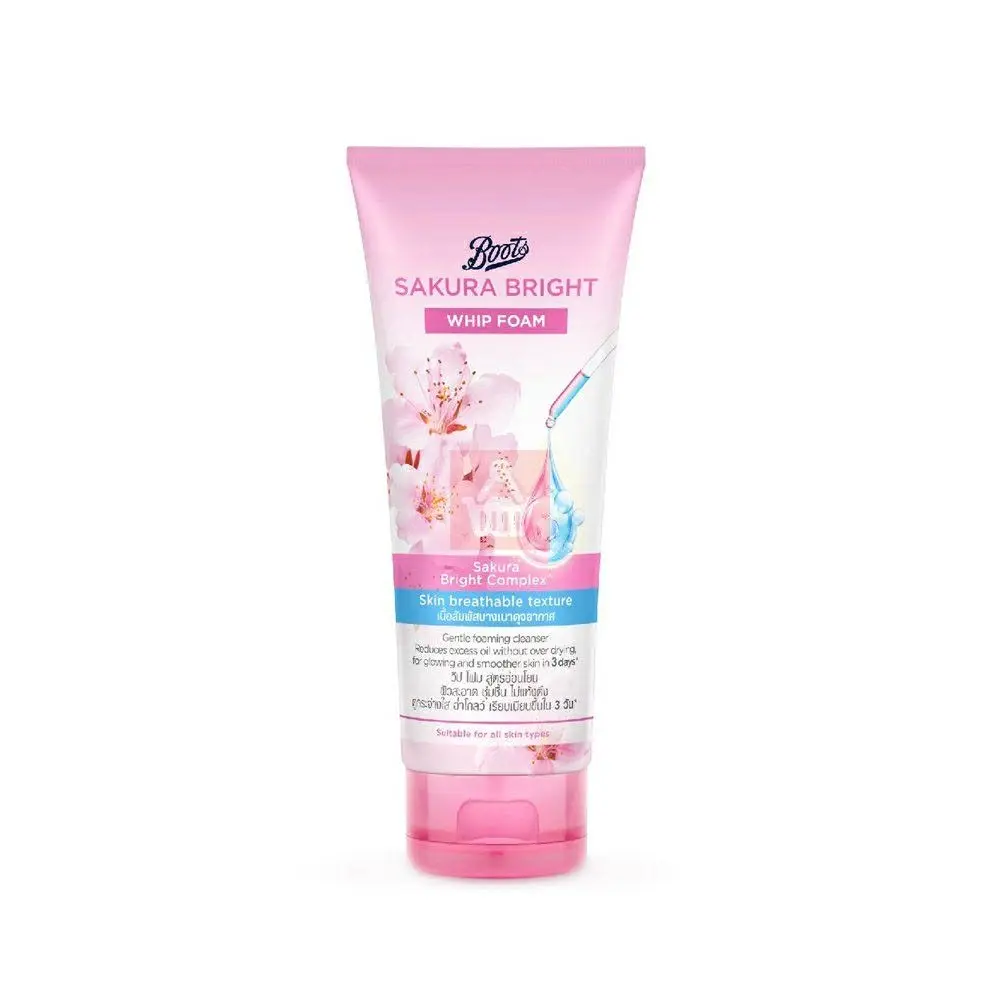 Picture of Boots Sakura Bright Whip Gentle Foaming Cleanser 100ml
