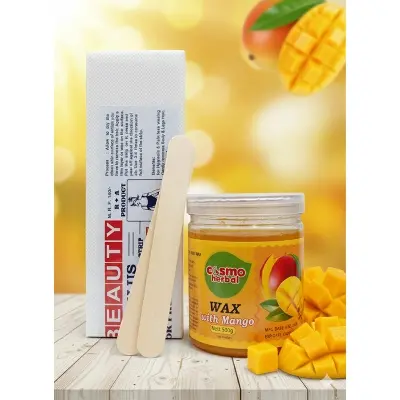 Picture of Cosmo Herbal Waxing Strip 80 pic + Mango Wax 500gm