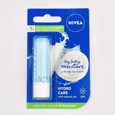 Picture of NIVEA Hydro Care Lip Balm Moisturizing And Nourishing Lip Care 3.8 G