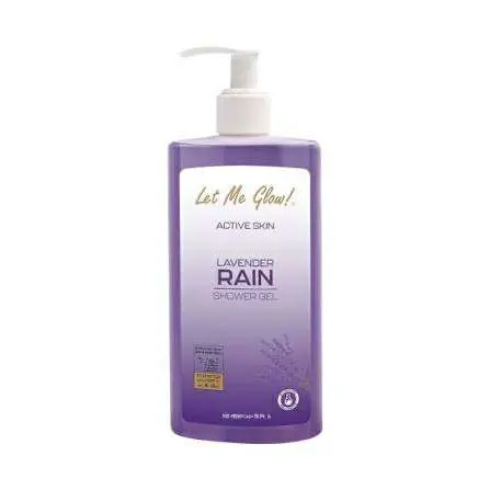 Picture of Let Me Glow Active Skin Lvender Rain Shower Gel - 250ml