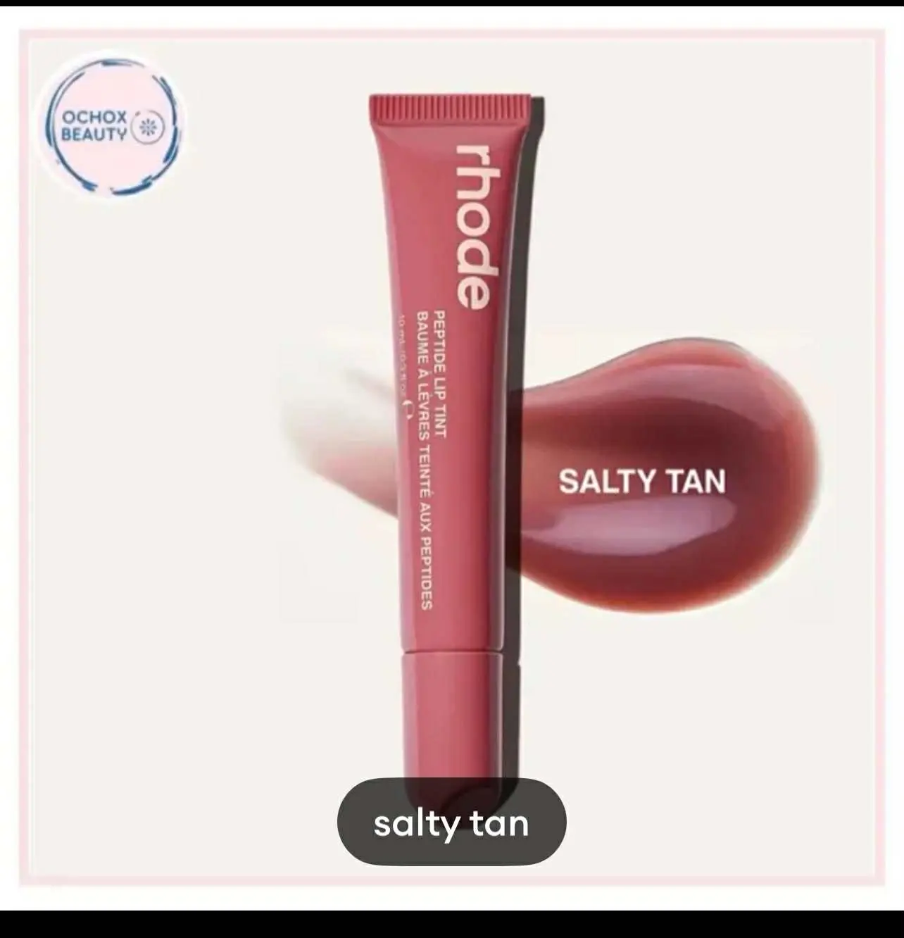 Picture of Rhode Peptide Lip Tint & Lipstick  salty tan