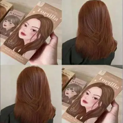 Picture of Kota Color Cream Hair Color (MILK TEA BROWN)