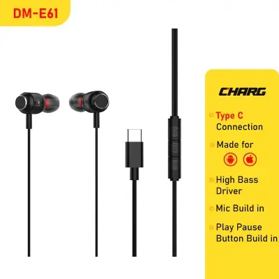 Picture of CHARG DM-E61 Type C In-Ear Wired Earphone