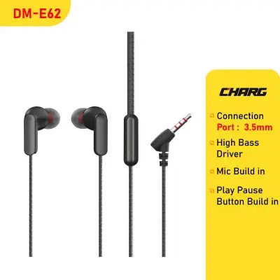Picture of CHARG DM-E62 3.5MM In-Ear Wired Earphone