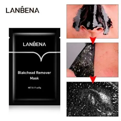 Picture of Lanbena Deep Cleansing Nose STrips (5 Pcs) Blackhead Remover Mask From