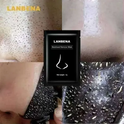 Picture of Lanbena Deep Cleansing Nose STrips (5 Pcs) Blackhead Remover Mask From