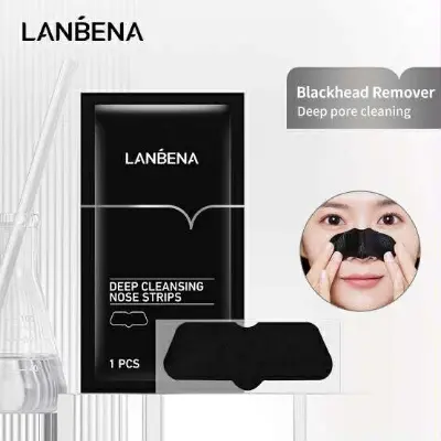 Picture of Lanbena Deep Cleansing Nose STrips (5 Pcs) Blackhead Remover Mask From