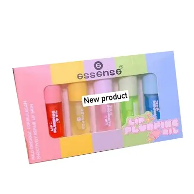 Picture of essense Hydrating Lip Oil Moisturizing Plumping Oil Lip Gloss 4.8gm 5pcs Set