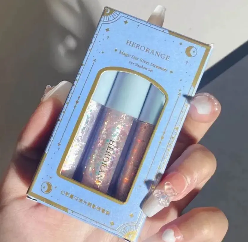 Picture of HERORANGE Magic Star River Streamer Glitter Eye shadow Set