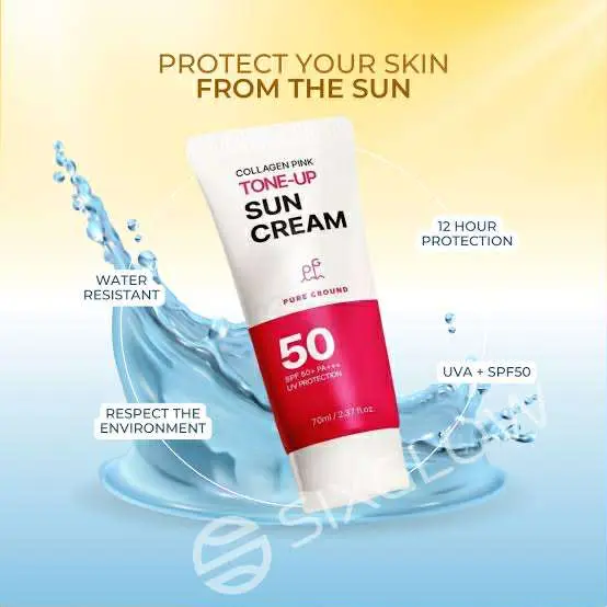 Picture of Collagen pink tone - up sun cream