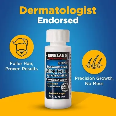 Picture of Kirkland Minoxidil 5% For Beard & Hair Growth
