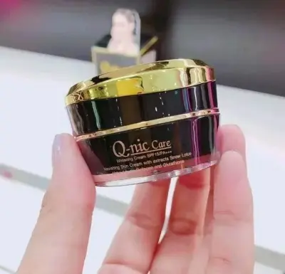 Picture of Q-nic Care Whitening Night Cream for Face 15 G Skin Lightening And Brightening Effect