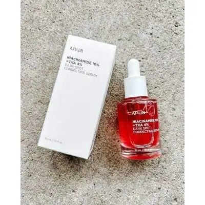 Picture of Anua Niacinamide 10% + TXA 4% Dark Spot Correcting | Niacinamide 10% + TXA 4% | Peach 70 Niacin | Birch 70 Moisture Boosting | Heartleaf 80% Moisture Soothing Ampoule Serum | 30ml