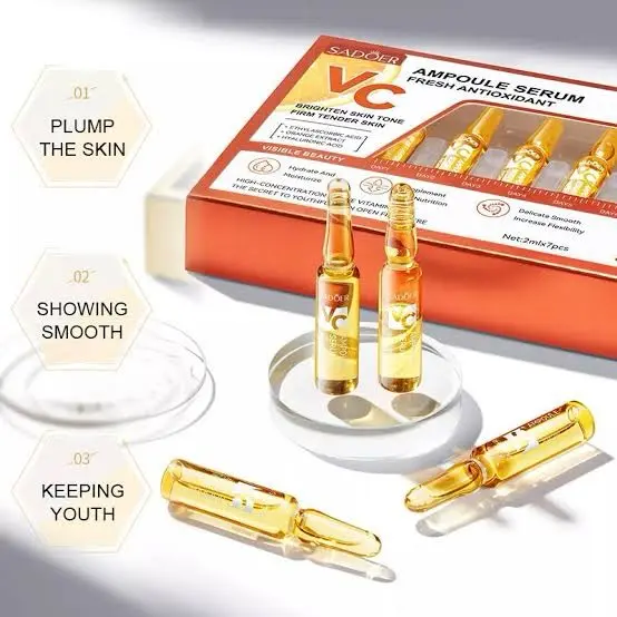Picture of Sadoer VC Whitening Anti-Wrinkle Ampoule Face Serum 7Pcs
