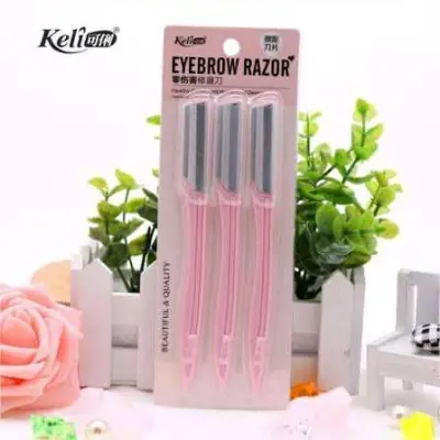 Picture of Professional Eyebrow Shaver and Face Hair Removal Razor - 3 Pcs Pack