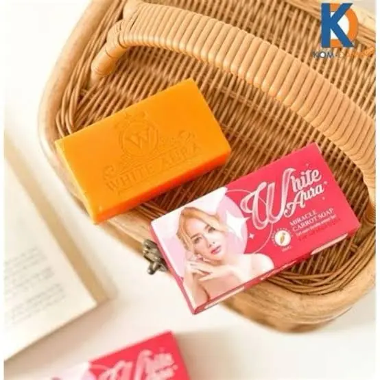 Picture of White aura miracle carrot soap 160gm