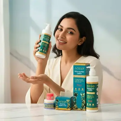 Picture of Aceso Whitening Body Lotion for Women Moisturizing Skin Care with Long-Lasting Effects for All Skin Types Fragrance-Free