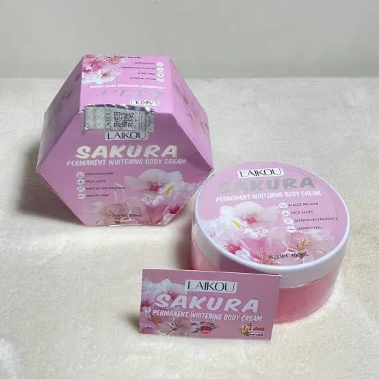 Picture of Laikou Sakura Permanent Body Cream 300ml