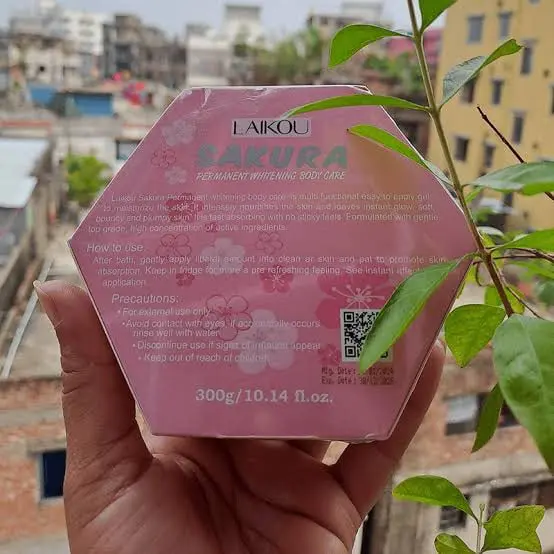 Picture of Laikou Sakura Permanent Body Cream 300ml