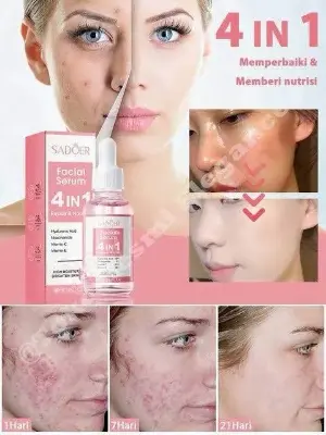 Picture of Sadoer 4 In 1 Facial Serum 30ml