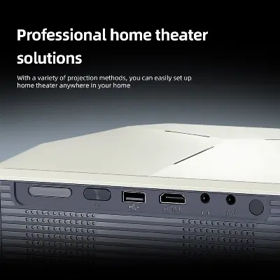 Picture of AUN A004 Pro Projector Portable Full HD Home Cinema 4K Movie Decode 1080P Video Projector Electric Focus (A004 Pro)