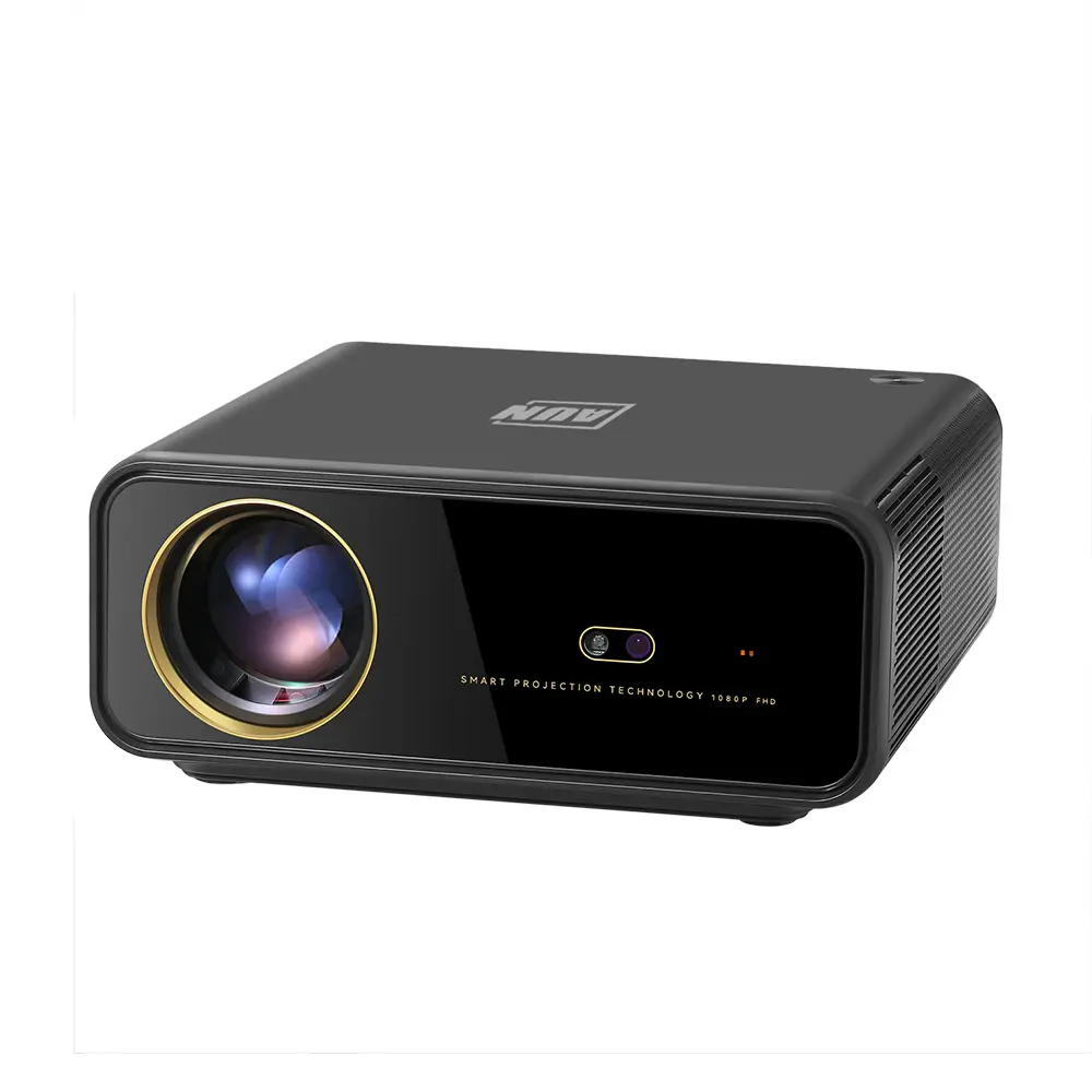 Picture of AUN U001 Projector Full HD 1920x1080P 4K Decode Movie Theater 3D Electric Focus Home Cinema (Black)