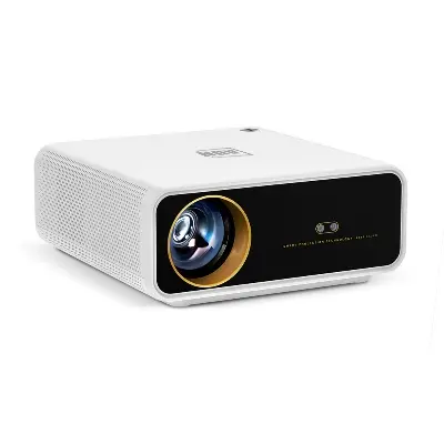 Picture of AUN U001 Projector Full HD 1920x1080P 4K Decode Movie Theater 3D Electric Focus Home Cinema (White)