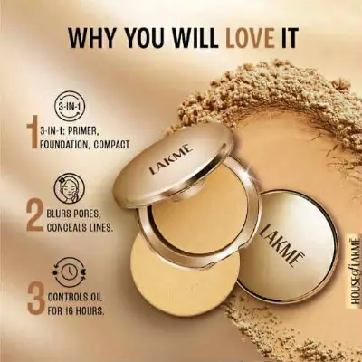 Picture of Lakme Sun Expert Ultra Matte SPF 40 PA+++ Compact 7g INDIAN